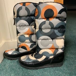 Authentic COACH boots